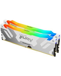 Kingston Technology FURY 48GB 8000MT/s DDR5 CL38 DIMM (Kit of 2) Renegade RGB White
