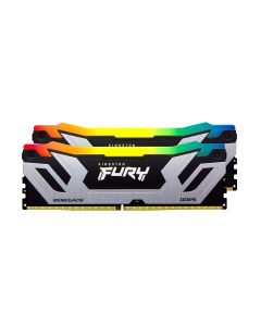 Kingston Technology FURY 48GB 8800MT/s DDR5 CL42 CUDIMM (Kit of 2) Renegade RGB Silver