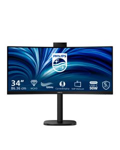 Philips 3000 series 34B2U3600CH/00 computer monitor 86.4 cm (34") 3440 x 1440 pixels Wide Quad HD LCD Black