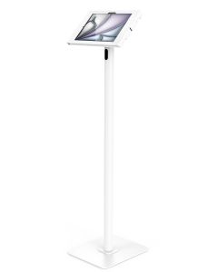 Compulocks iPad Air M2 & M3 11", Apex Enclosure Swift Floor Stand - White