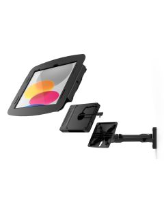 Compulocks iPad Pro 11" (1-4th Gen) Space Enclosure Swing Wall Mount Plus Hub Black