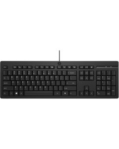HP 125 Wired (Bulk) keyboard Office USB Black
