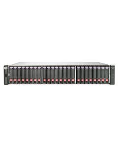 HPE StorageWorks P2000 G3 iSCSI MSA DC w/12 300GB 6G SAS 10K SFF disk array Rack (2U)