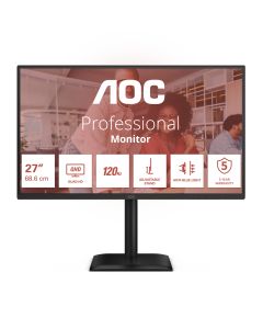 AOC E4 Q27E4CV computer monitor 68.6 cm (27") 2560 x 1440 pixels Quad HD LED Black