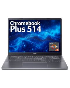 Acer Chromebook Enterprise 514 NX.KREEK.002 laptop AMD Ryzen™ 5 7520C 35.6 cm (14") WUXGA 8 GB LPDDR5x-SDRAM 256 GB SSD Wi-Fi 6E (802.11ax) ChromeOS Charcoal, Grey