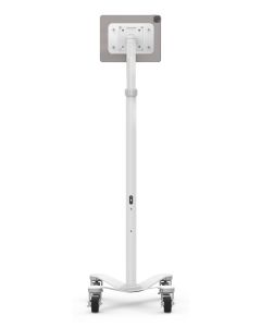 Compulocks Universal Invisible Mount Medical Rolling Cart White