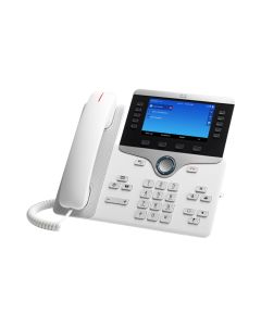 Cisco IP Business Phone 8861, 5-inch WVGA Colour Display, Gigabit Ethernet Switch, Class 4 PoE, WLAN Enabled, 2 USB Ports, 10 SIP Registrations, 1-Year Limited Hardware Warranty (CP-8861-K9=)