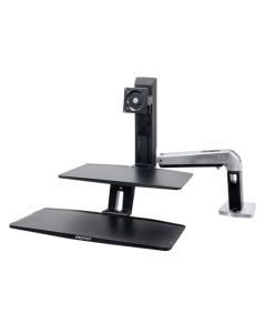 Ergotron WorkFit -A monitor mount / stand 61 cm (24") Desk Black