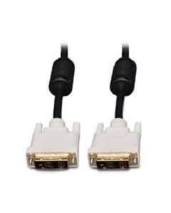 Ergotron DVI Dual-Link Monitor Cable DVI cable 3 m DVI-D Black, White