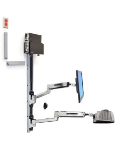Ergotron 45-359-026 monitor mount / stand 106.7 cm (42") Wall Silver