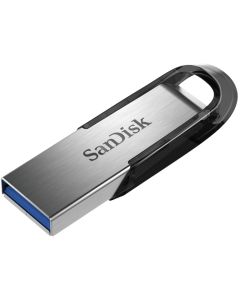 SanDisk Ultra Flair USB flash drive 32 GB USB Type-A 3.2 Gen 1 (3.1 Gen 1) Black, Stainless steel