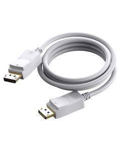 Vision TC 2MDP DisplayPort cable 2 m White