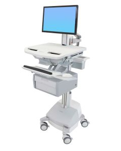 Ergotron StyleView White Flat panel Multimedia cart