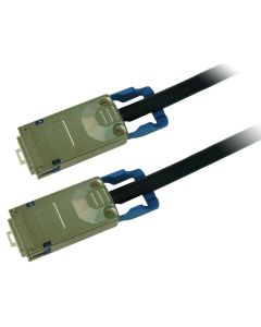 Cisco CAB-STK-E-1M, Refurbished InfiniBand/fibre optic cable Black