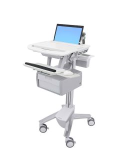 Ergotron StyleView White Laptop Multimedia cart