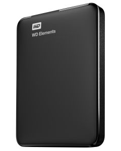 Western Digital WD Elements Portable external hard drive 1 TB 2.5" Micro-USB B 3.2 Gen 1 (3.1 Gen 1) Black