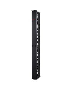 APC Performance,Vertical Cable Manager for 2 & 4 Post Racks, 84"H x 6"W, Single-Sided with Door