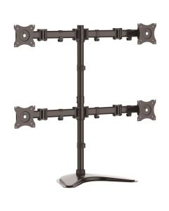 StarTech.com Quad-Monitor Desktop Stand - Articulating