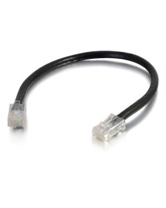 C2G 1m Cat5e Non-Booted Unshielded (UTP) Network Patch Cable - Black