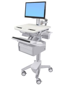 Ergotron StyleView White Flat panel Multimedia cart