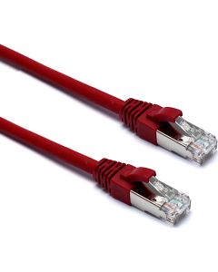 EXL CAT6A 5M FFTP LSOH PL RED