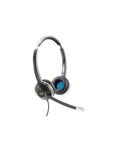 Cisco Headset 532, Wired Dual On-Ear Quick Disconnect Headset with RJ-9 Cable, Charcoal, 2-Year Limited Liability Warranty (CP-HS-W-532-RJ=)