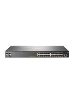 HPE Aruba 2930F 24G PoE+ 4SFP Managed L3 Gigabit Ethernet (10/100/1000) Power over Ethernet (PoE) 1U Grey