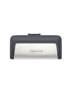 SanDisk Drive USB Ganda Ultra Tipe-C 256 GB USB flash drive USB Type-A / USB Type-C 3.2 Gen 1 (3.1 Gen 1) Grey, Silver