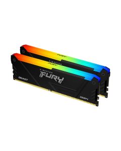 Kingston Technology FURY Beast 32GB 3600MT/s DDR4 CL18 DIMM (Kit of 2) RGB