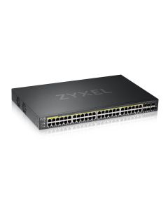Zyxel GS2220-50HP-GB0101F network switch Managed L2 Gigabit Ethernet (10/100/1000) Power over Ethernet (PoE) Black