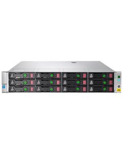 HPE StoreEasy 1650 NAS Rack (2U) Intel Xeon E5 v3 16 GB DDR4 0.24 TB SSD Windows Storage Server 2012 R2 Black, Metallic
