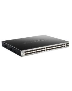 D-Link DGS-3130-54S network switch Managed L3 Black, Grey