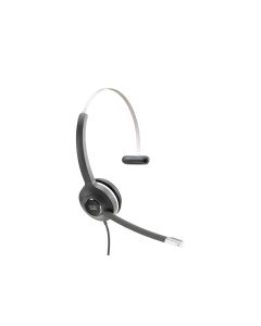 Cisco Headset 531, Wired Single On-Ear Quick Disconnect Headset with RJ-9 Cable, Charcoal, 2-Year Limited Liability Warranty (CP-HS-W-531-RJ=)