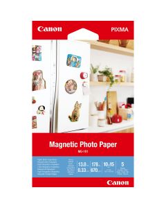 Canon MG-101 Magnetic Photo Paper, 4x6", 5 sheets