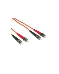 C2G 1m ST/ST LSZH Duplex 62.5/125 Multimode Fibre Patch Cable InfiniBand/fibre optic cable (2) ST Orange