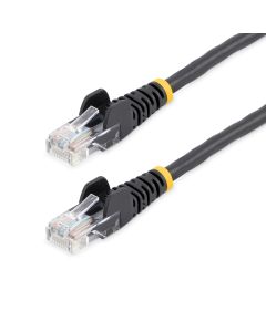StarTech.com Cat5e Ethernet Patch Cable with Snagless RJ45 Connectors - 7 m, Black