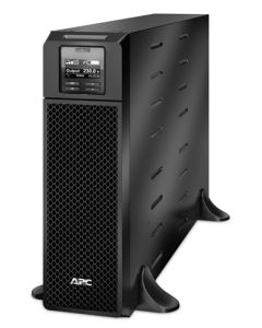 APC Smart-UPS On-Line, 5kVA, Tower, 230V, 6x C13+4x C19 IEC outlets, Network Card+SmartSlot, Extended runtime, W/O rail kit