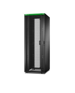 APC Easy Rack, 48U, Black, With Roof, Castors, Feet, 4 Brackets, and Side Panels, No Bottom, 2258H x 800W x 1000D mm