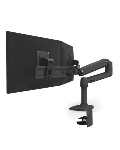 Ergotron LX Series 45-489-224 monitor mount / stand 63.5 cm (25") Desk Black