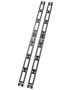 APC NetShelter Cable Management, Vertical Cable Manager, for NetShelter SX 42U, Set of 2, Black, 117 x 1930 x 130 mm
