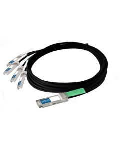 AddOn Networks QSFP+/4xSFP+, 3m InfiniBand/fibre optic cable QSFP+ 4 x SFP+ Black