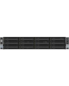 Intel R2312WF0NPR server barebone Intel® C624 LGA 3647 (Socket P) Rack (2U) Black, Grey