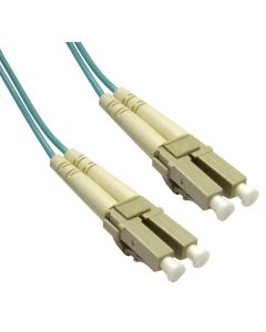 AddOn Networks LC - LC, LOMM, OM4, 5m InfiniBand/fibre optic cable OFC Turquoise