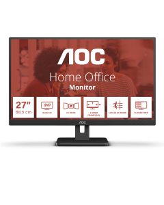 AOC E3 Q27E3UAM computer monitor 68.6 cm (27") 2560 x 1440 pixels Quad HD Black