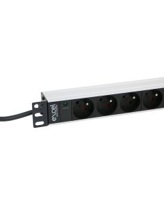 HZ PDU 8XNFC PASV 16A NFC LED