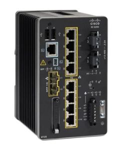 Cisco Catalyst IE-3200-8T2S-E network switch Managed L2/L3 Gigabit Ethernet (10/100/1000) Black