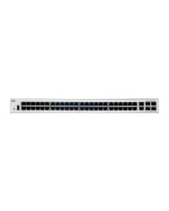 Cisco Catalyst 1000-48T-4G-L Network Switch, 48 Gigabit Ethernet (GbE) Ports, four 1 G SFP Uplink Ports, Enhanced Limited Lifetime Warranty (C1000-48T-4G-L)