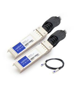 AddOn Networks J9281D-AO InfiniBand/fibre optic cable 1 m SFP+ Black, Grey