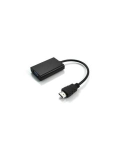 AddOn Networks HDMI2VGA video cable adapter VGA (D-Sub) HDMI Type A (Standard) Black