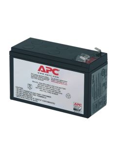APC Replacement Battery Cartridge, Valve regulated lead–acid battery, 7Ah, 12VDC, 2-year warranty